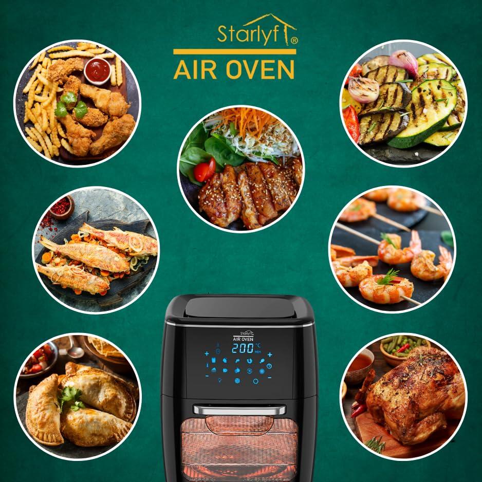 STARLYF AIR OVEN 12 Litros | La Revolución de la Cocina Inteligente