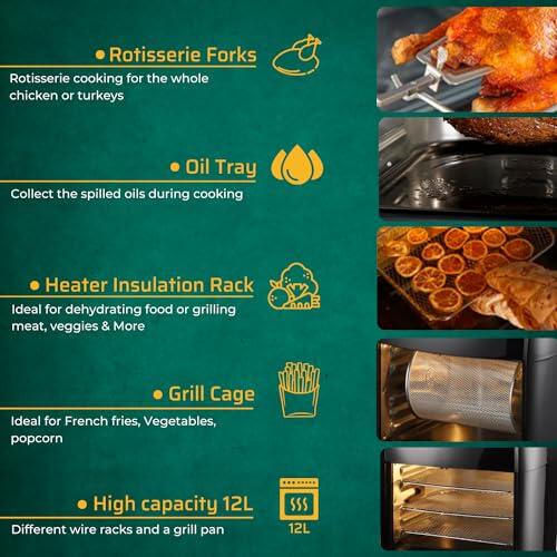STARLYF AIR OVEN 12 Litros | La Revolución de la Cocina Inteligente